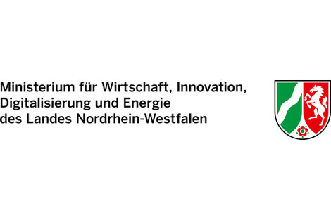 Logo Ministerium für Wirtschaft, Innovation, Digitalisierung und Energie des Landes Nordrhein-Westfalen
